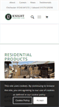 Mobile Screenshot of knight-fencing.co.uk